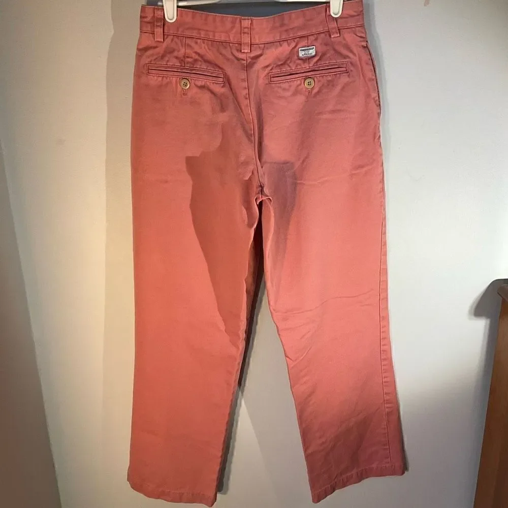 Vineyard Vines Girls 14 Salmon Pants. Preppy. Nantucket Red.